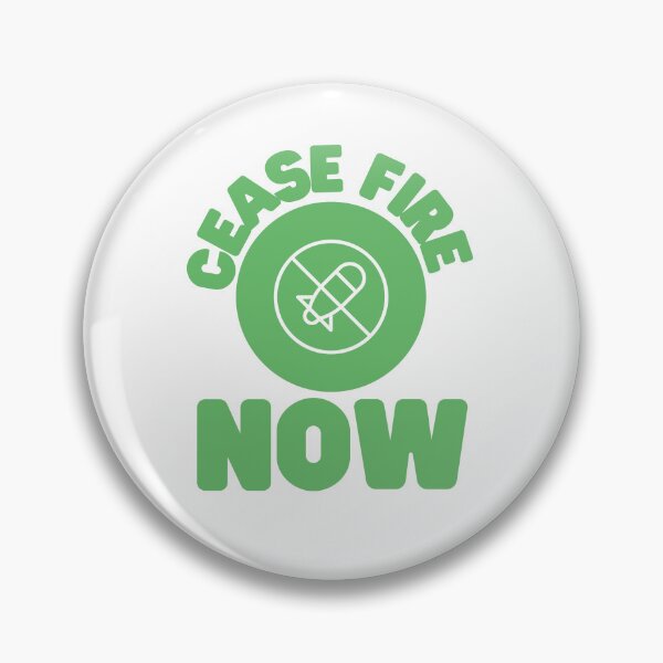 Item preview, Cease fire now designed and sold by ShopTwentyFour.