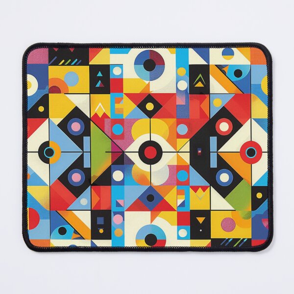 Item preview, Dynamic Colorful Geometry: Asymmetric Pattern Design designed and sold by Ace Apparel  Attire.