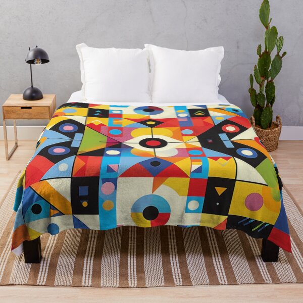Item preview, Dynamic Colorful Geometry: Asymmetric Pattern Design designed and sold by Ace Apparel Attire.