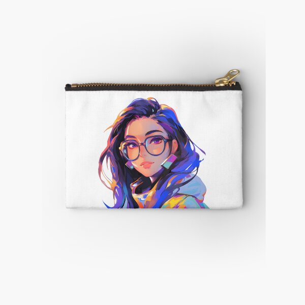 Item preview, Asian Girl with Glasses designed and sold by FigmaCreations.