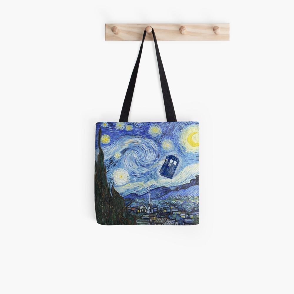 Vincent and The Doctor Tote Bag