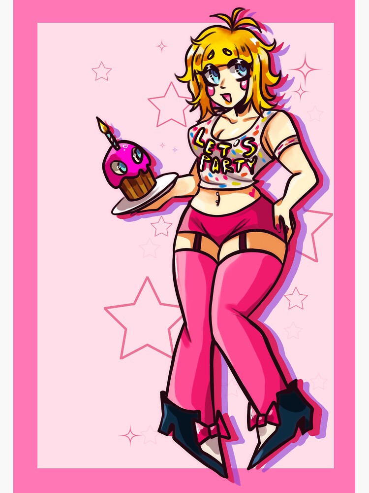 Toy chica human fanart