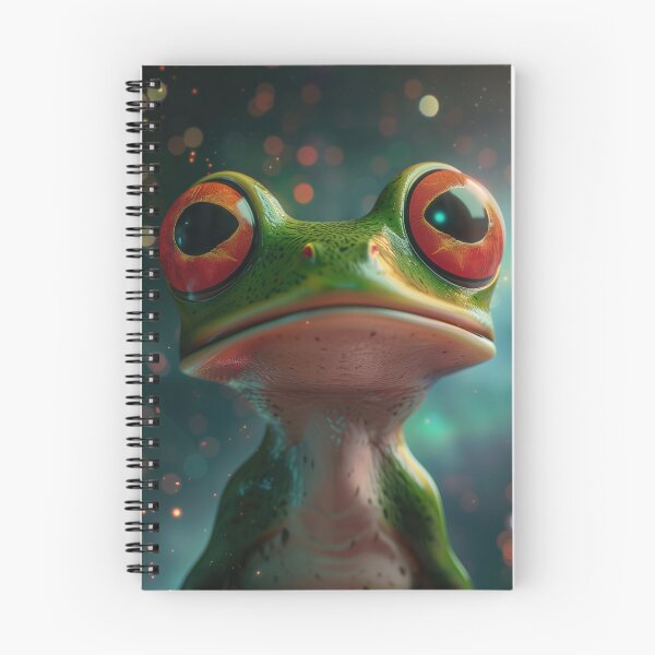 Item preview, Adorable Frog Contemplating about Time and Space designed and sold by Mullet Monkey.