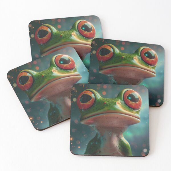 Item preview, Adorable Frog Contemplating about Time and Space designed and sold by Mullet Monkey.