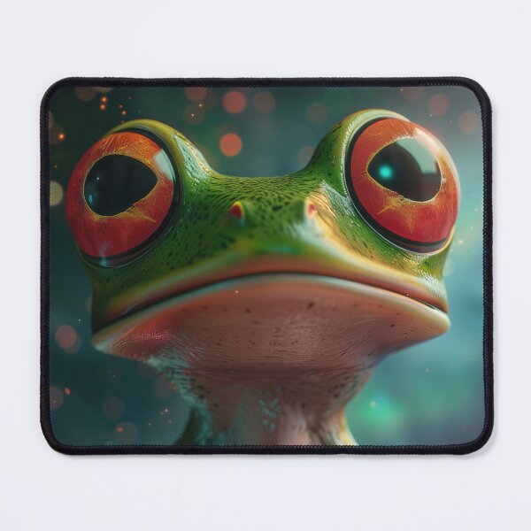 Item preview, Adorable Frog Contemplating about Time and Space designed and sold by Mullet Monkey.
