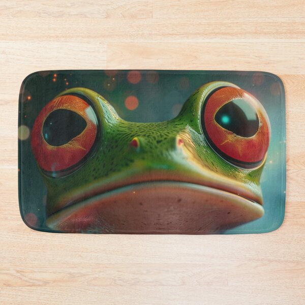 Item preview, Adorable Frog Contemplating about Time and Space designed and sold by Mullet Monkey.