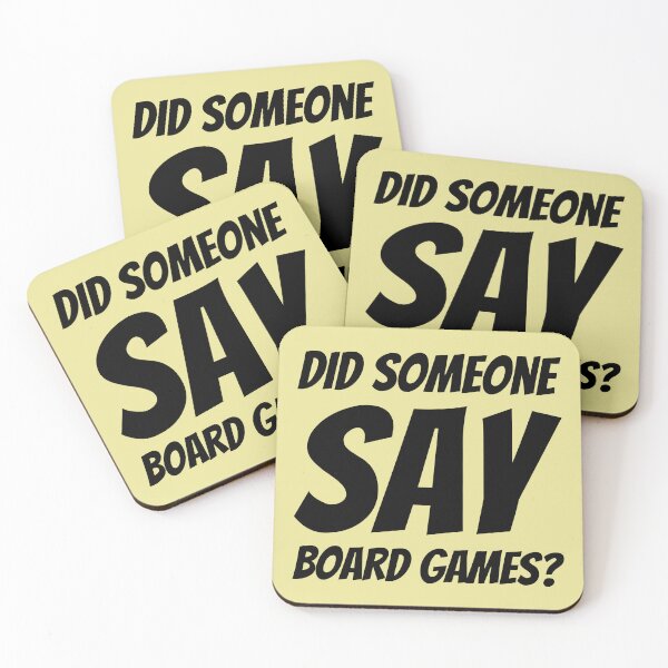 Item preview, Did Someone Say Board Games? Plus Sticker Pack designed and sold by ShamblesShirts.