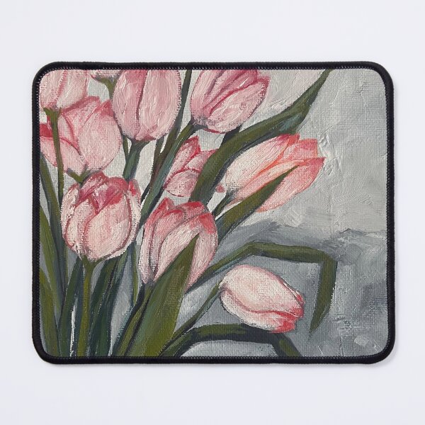 Item preview, Tulips with Monochrome Background designed and sold by scapezzutiart.