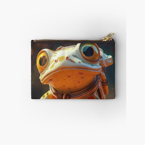 Item preview, Cute Curious Frog Astronaut Exploring Space Planet designed and sold by Mullet Monkey.