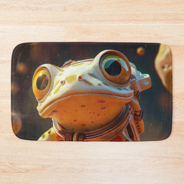 Item preview, Cute Curious Frog Astronaut Exploring Space Planet designed and sold by Mullet Monkey.