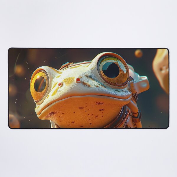 Item preview, Cute Curious Frog Astronaut Exploring Space Planet designed and sold by Mullet Monkey.