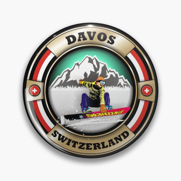 Item preview, Davos Switzerland snowboarding designed and sold by studioss76.
