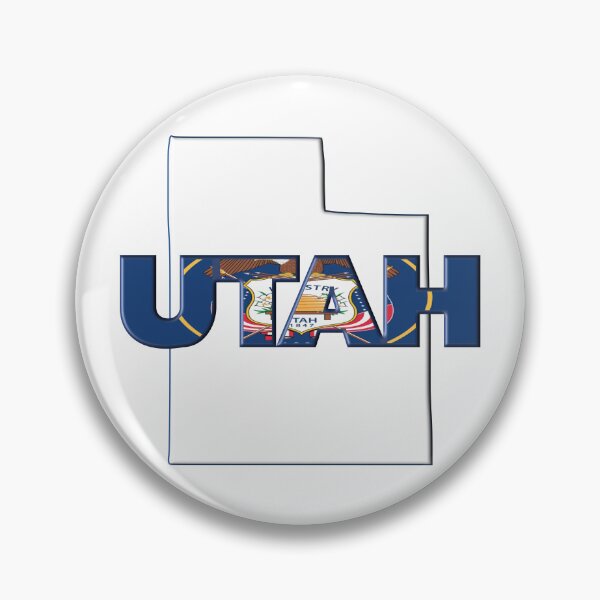 Item preview, Utah Colored State Letters designed and sold by m2inspiration.