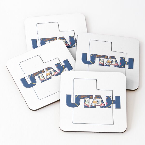 Item preview, Utah Colored State Letters designed and sold by m2inspiration.