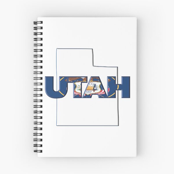 Item preview, Utah Colored State Letters designed and sold by m2inspiration.