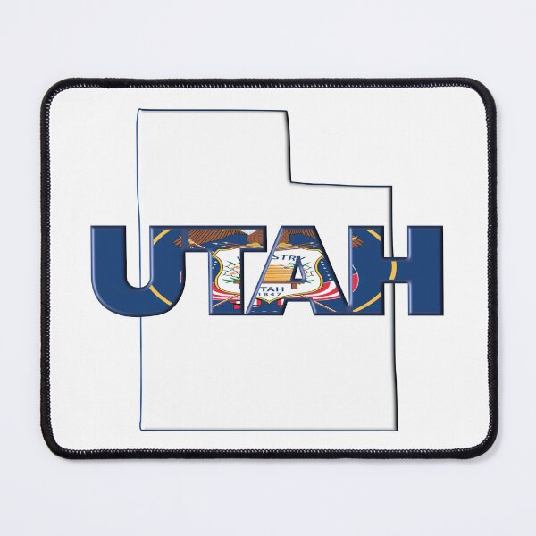 Item preview, Utah Colored State Letters designed and sold by m2inspiration.