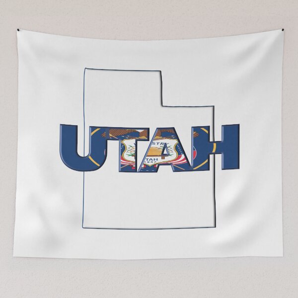 Item preview, Utah Colored State Letters designed and sold by m2inspiration.