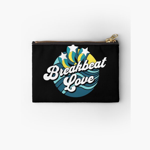 Item preview, BREAKBEAT  - Love Stars Waves (White/Yellow/Blue)  designed and sold by Discothreadz.
