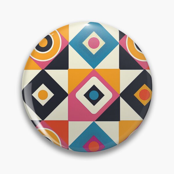 Item preview, Modern Eclectic Geometry: Non-Symmetrical Pattern designed and sold by Ace Apparel  Attire.