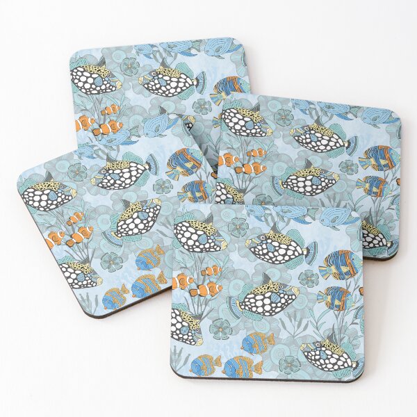 Item preview, Clown Trigger and ocean fishes designed and sold by Palifino.