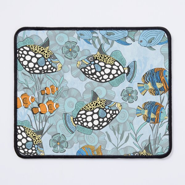 Item preview, Clown Trigger and ocean fishes designed and sold by Palifino.