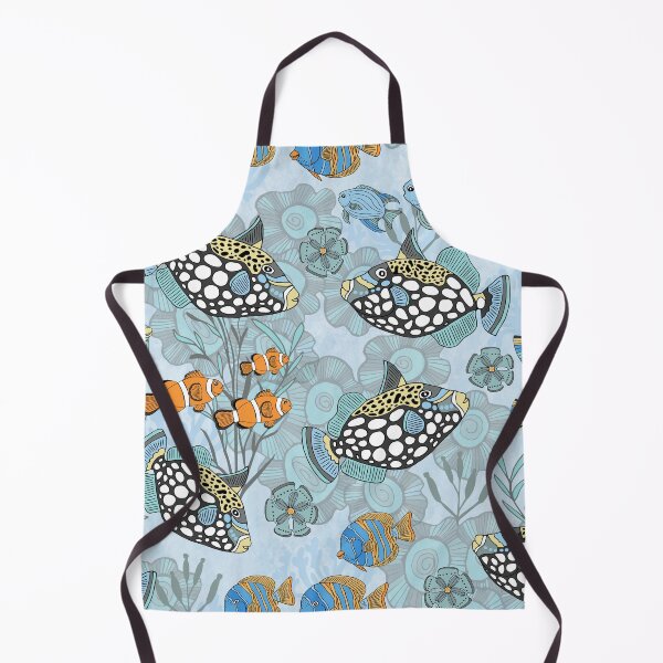Item preview, Clown Trigger and ocean fishes designed and sold by Palifino.