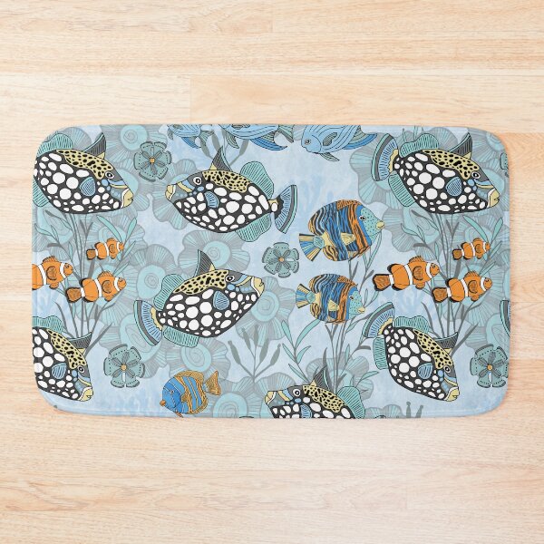 Item preview, Clown Trigger and ocean fishes designed and sold by Palifino.