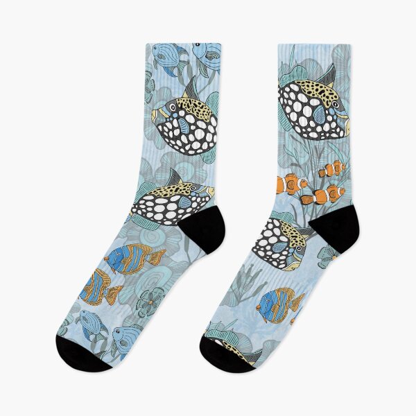 Item preview, Clown Trigger and ocean fishes designed and sold by Palifino.