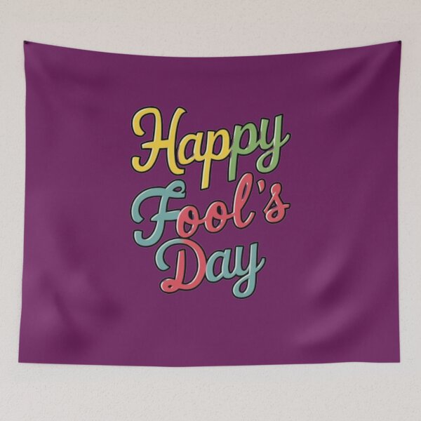 Item preview, Colorful Happy Fools Day| April Fools Day| April 1st designed and sold by InspiredCreatives.
