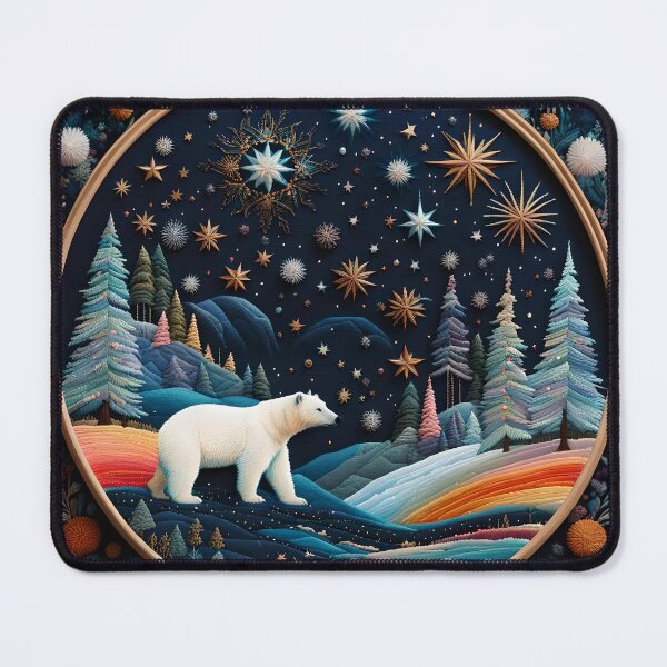 Artikelvorschau, Stickkunst - Winterwunderland entworfen und verkauft von TWNightingale.