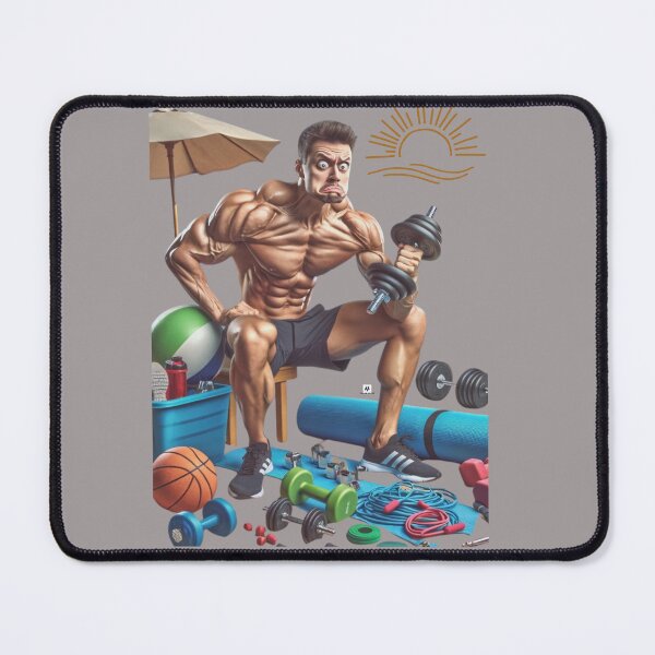 Item preview, Serious Funny Beach Fitness  designed and sold by ValorVerse.