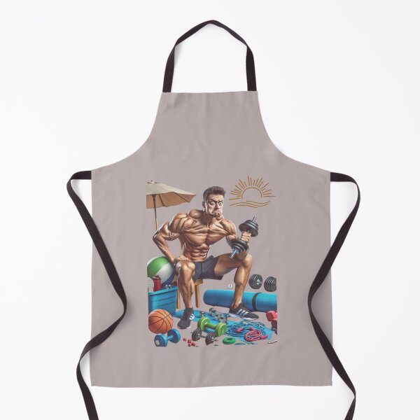 Item preview, Serious Funny Beach Fitness  designed and sold by ValorVerse.