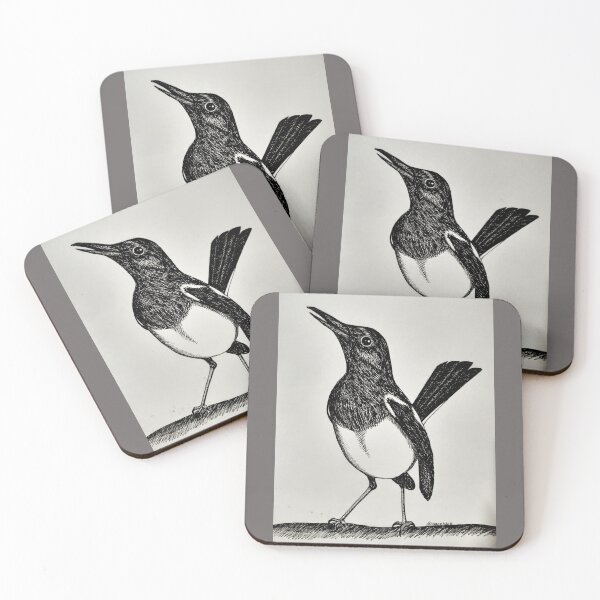 Item preview, Oriental-Magpie Robin Sketch designed and sold by Nairagia.