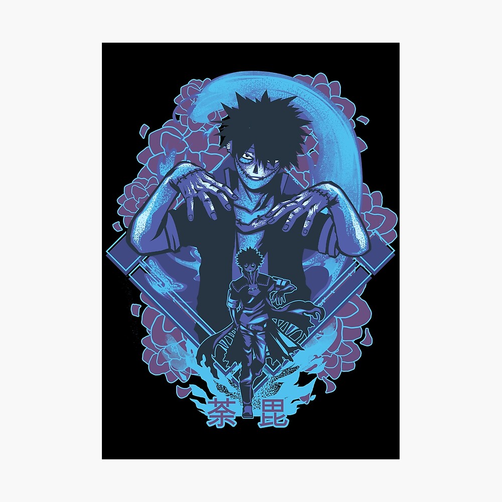 Blue Flame Villain v2 Poster