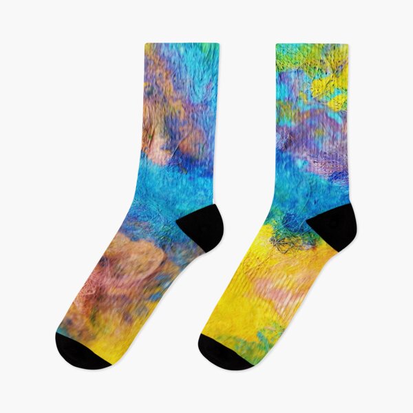 Artikelvorschau, Strukturierte Pelz-Tie-Dye-Kunst 2 entworfen und verkauft von KPoppy Art.