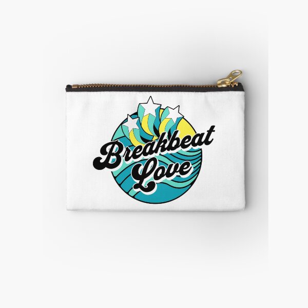 Item preview, BREAKBEAT  - Love Waves Stars (Black/Yellow/Blue)  designed and sold by Discothreadz.