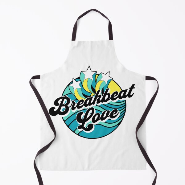 Item preview, BREAKBEAT  - Love Waves Stars (Black/Yellow/Blue)  designed and sold by Discothreadz.