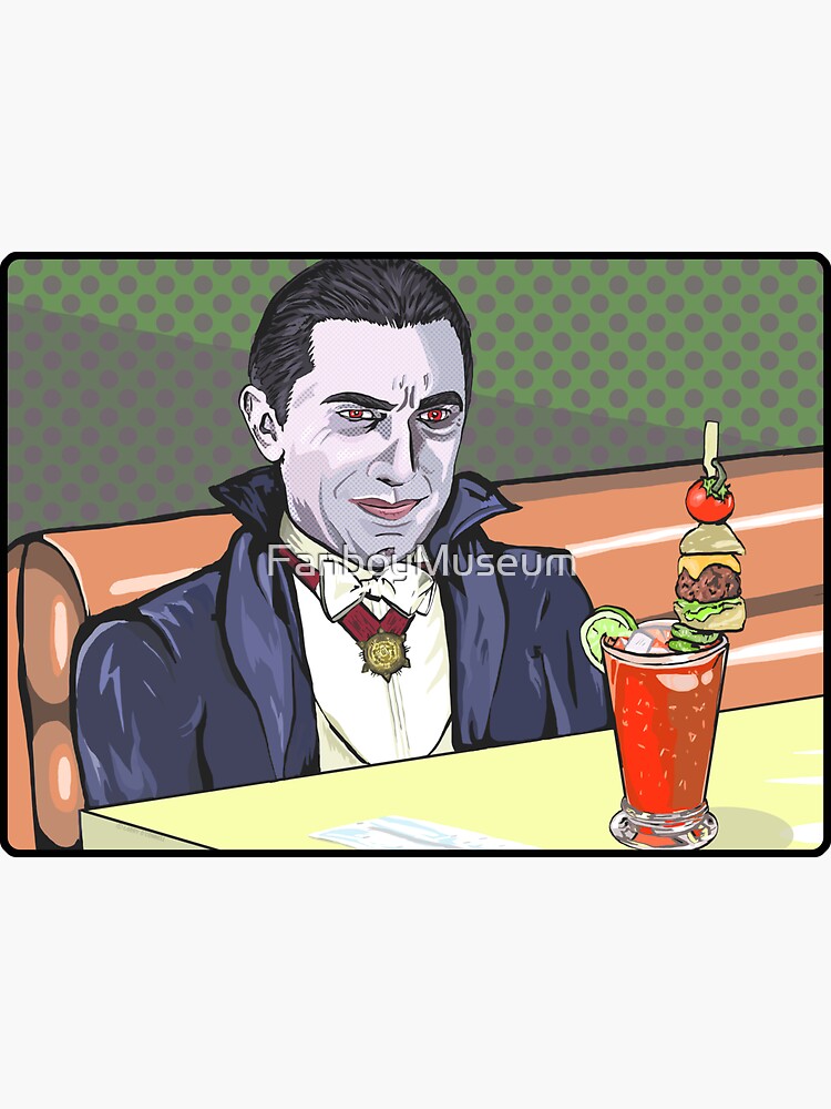 "Bloody Mary Happy Hour" Sticker for Sale by FanboyMuseum Redbubble