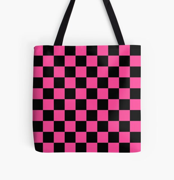 Rose It is, Colored Checkerd pattern Tote Bag for Sale by Masayakana