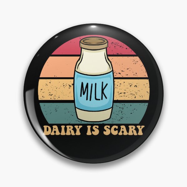 Artikelvorschau, Dairy Is Scary Lactose Free Retro Lactose Intolerant Gear entworfen und verkauft von DynamicDesign.