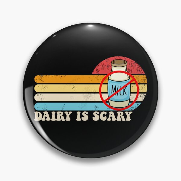 Artikelvorschau, Dairy Is Scary Lactose Free Retro Lactose Intolerant Gear entworfen und verkauft von DynamicDesign.