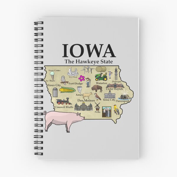 Item preview, Iowa, the Hawkeye State designed and sold by markjennings98.