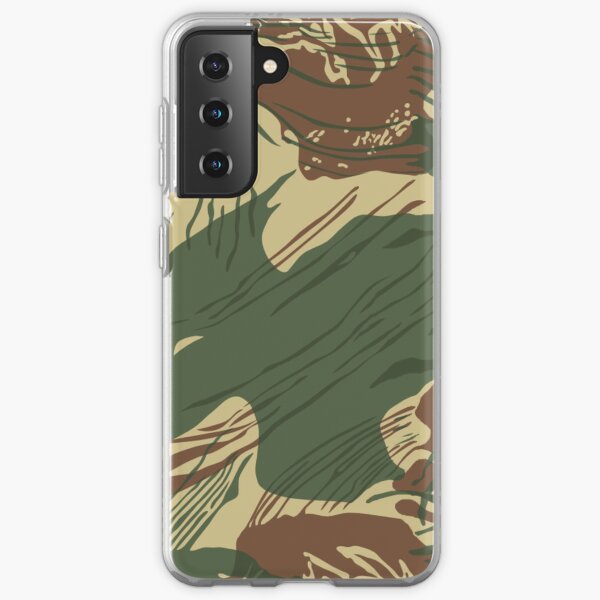 Rhodesian Brush Stroke Camouflage Samsung Galaxy Soft Case