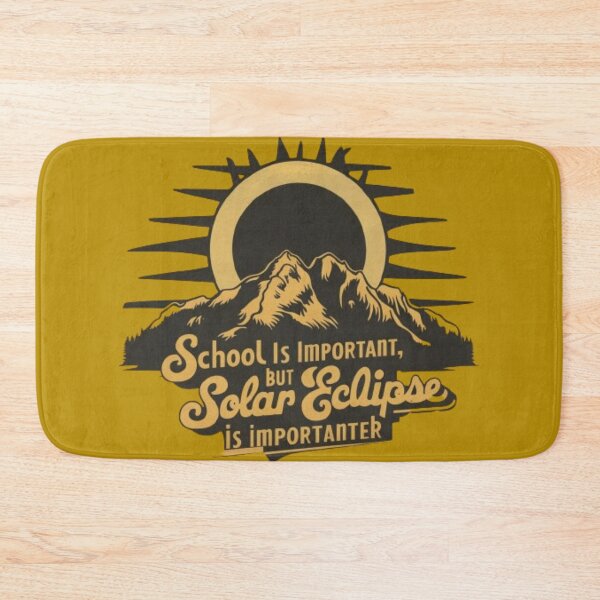 Item preview, School Is Important But Solar Eclipse Is Importanter, total Solar Eclipse Fun Moon Lover Education Shop funny T-Shirt designed and sold by YouSsefHN05.