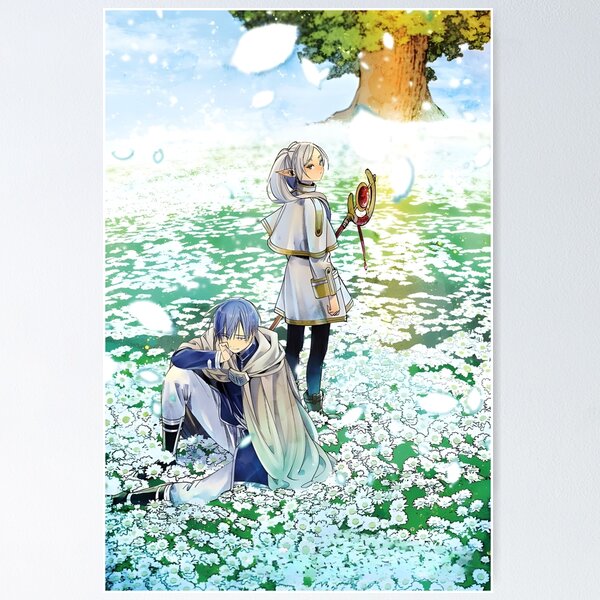 Vista previa del artículo con la obra «Sousou no Frieren», diseñado y vendido por NooraniFantasy.