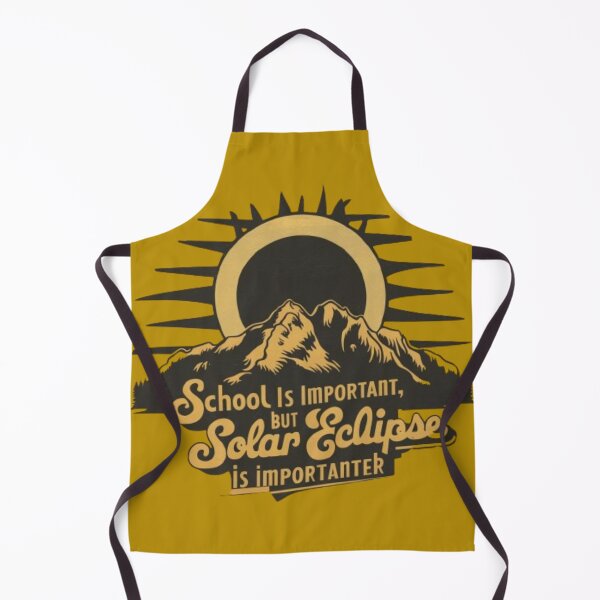 Item preview, School Is Important But Solar Eclipse Is Importanter, total Solar Eclipse Fun Moon Lover Education Shop funny T-Shirt designed and sold by YouSsefHN05.