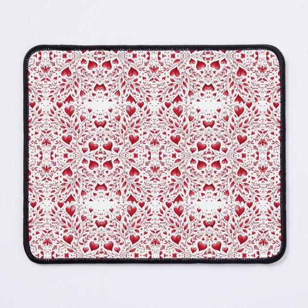 Item preview, hearts design pattern on white background designed and sold by NewWave012.