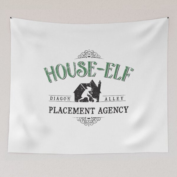 Item preview, House-Elf Placement Agency designed and sold by MikesTeez.