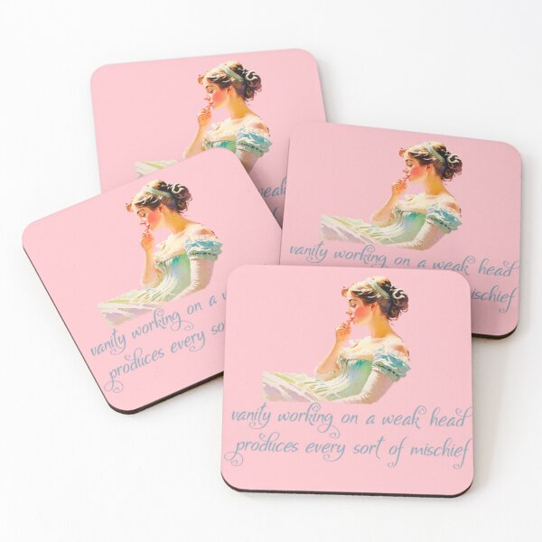 Item preview, Book Quote Jane Austen Emma Regency Era Romance Literature Sticker designed and sold by knickeryknackry.