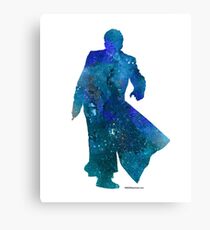 The 10th Doctor - Doctor Who Art Print Canvas Print
